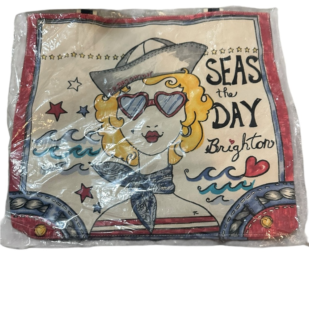 Brighton Seas the Day Tote NWT